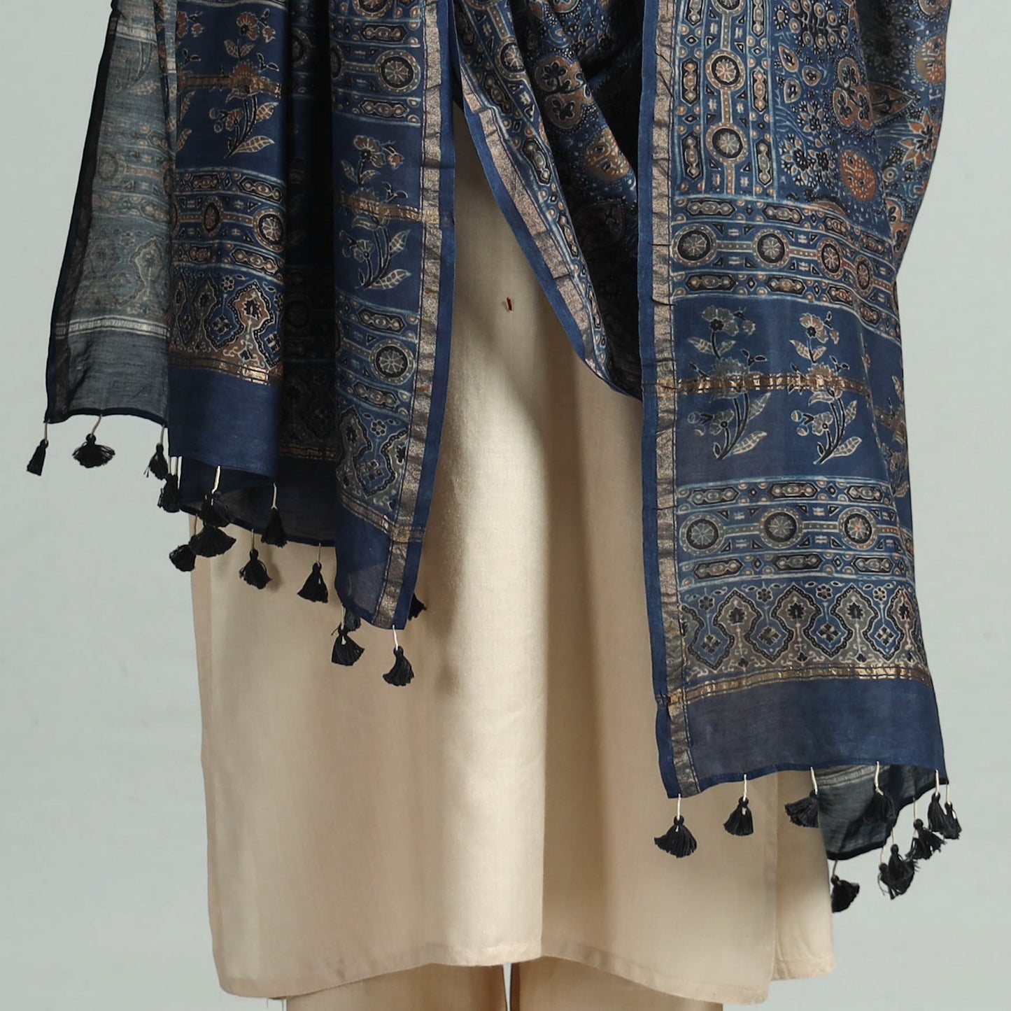 Ajrakh Dupatta