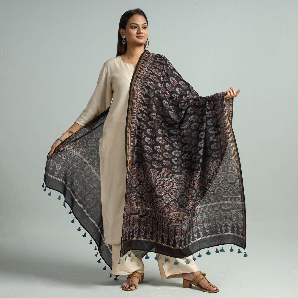 Ajrakh Dupatta