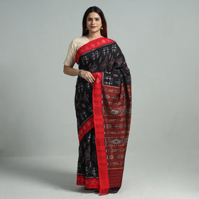 Buy Tribal Sambalpuri Ikat Weave Handloom Cotton Saree 34 Online at iTokri.Com
