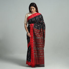Buy Tribal Sambalpuri Ikat Weave Handloom Cotton Saree 34 Online at iTokri.Com