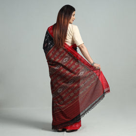 Buy Tribal Sambalpuri Ikat Weave Handloom Cotton Saree 34 Online at iTokri.Com