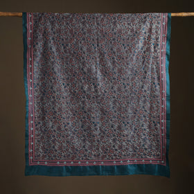 Tussar Silk Handloom Bolpur Kantha Hand Embroidered Dupatta 27
