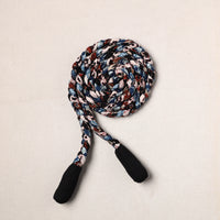 Handmade Upcycled Fabric Skipping Rope 05