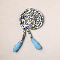 Handmade Upcycled Fabric Skipping Rope 06