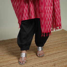 Pochampally Ikat Cotton Suit Set with Dupatta for women 05
