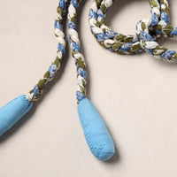 Handmade Upcycled Fabric Skipping Rope 06