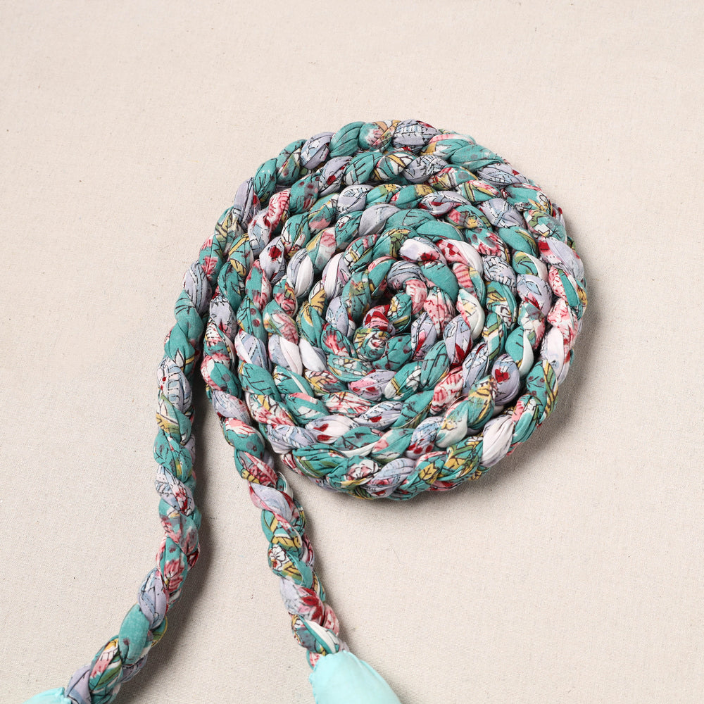 Handmade Upcycled Fabric Skipping Rope 07