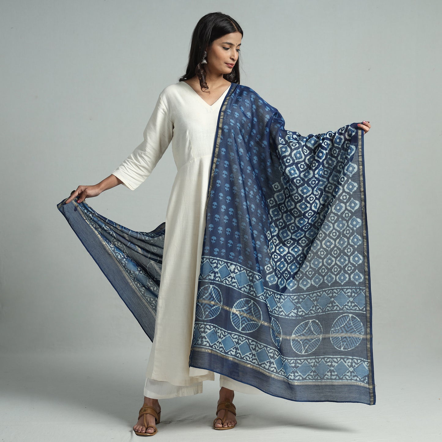 Chanderi Silk Dupatta 