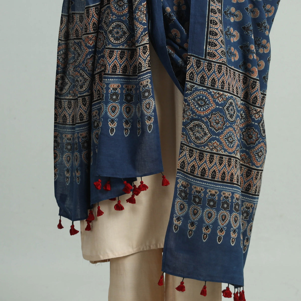 Ajrakh Dupatta