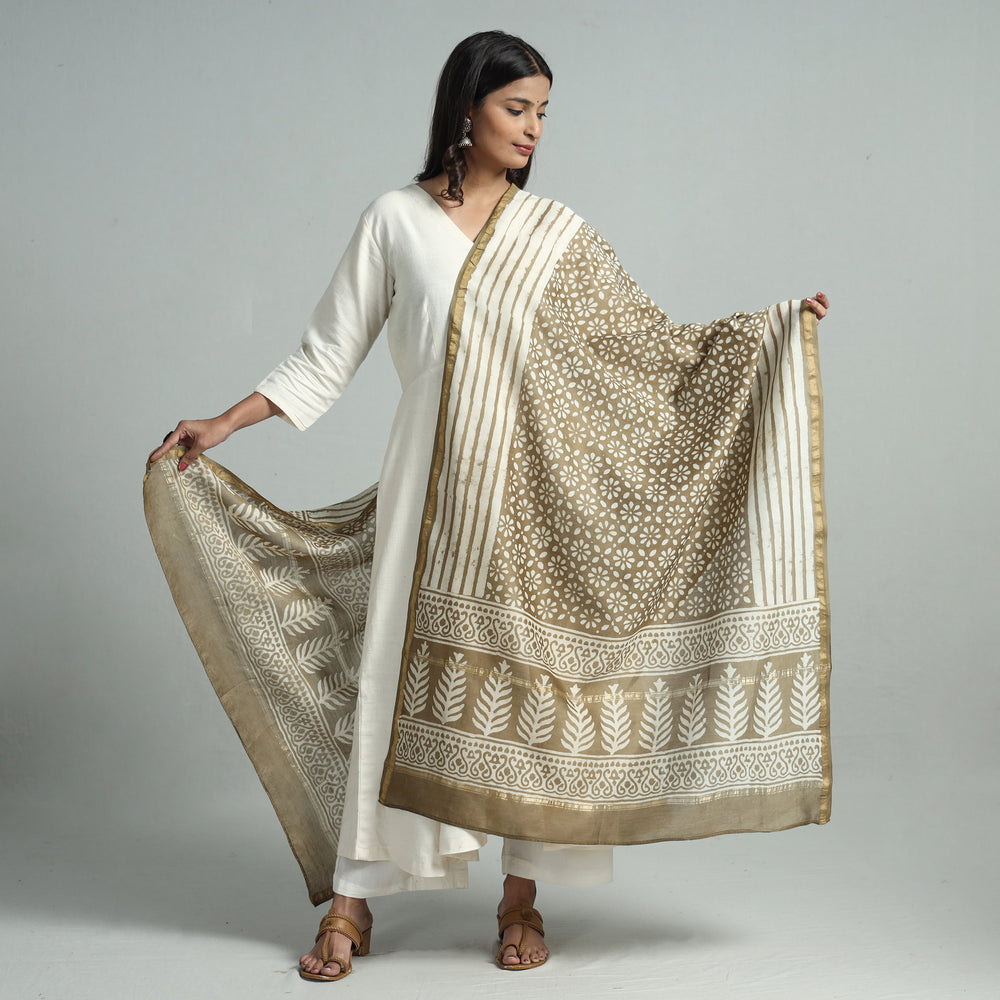 Chanderi Silk Dupatta 