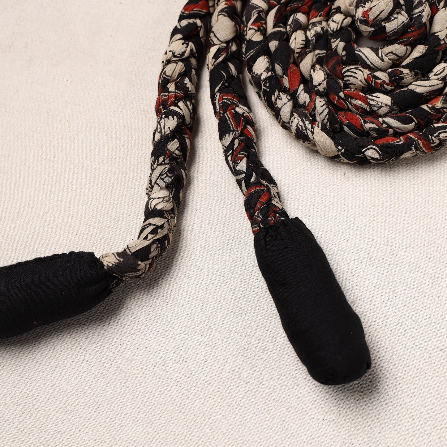 Handmade Upcycled Fabric Skipping Rope 11