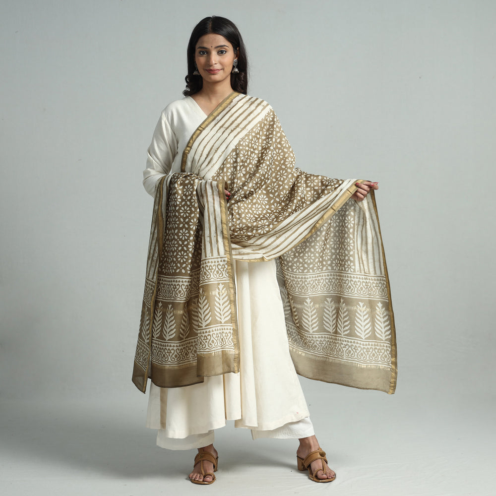 Chanderi Silk Dupatta 