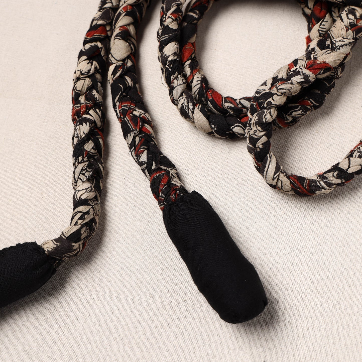 Handmade Upcycled Fabric Skipping Rope 11