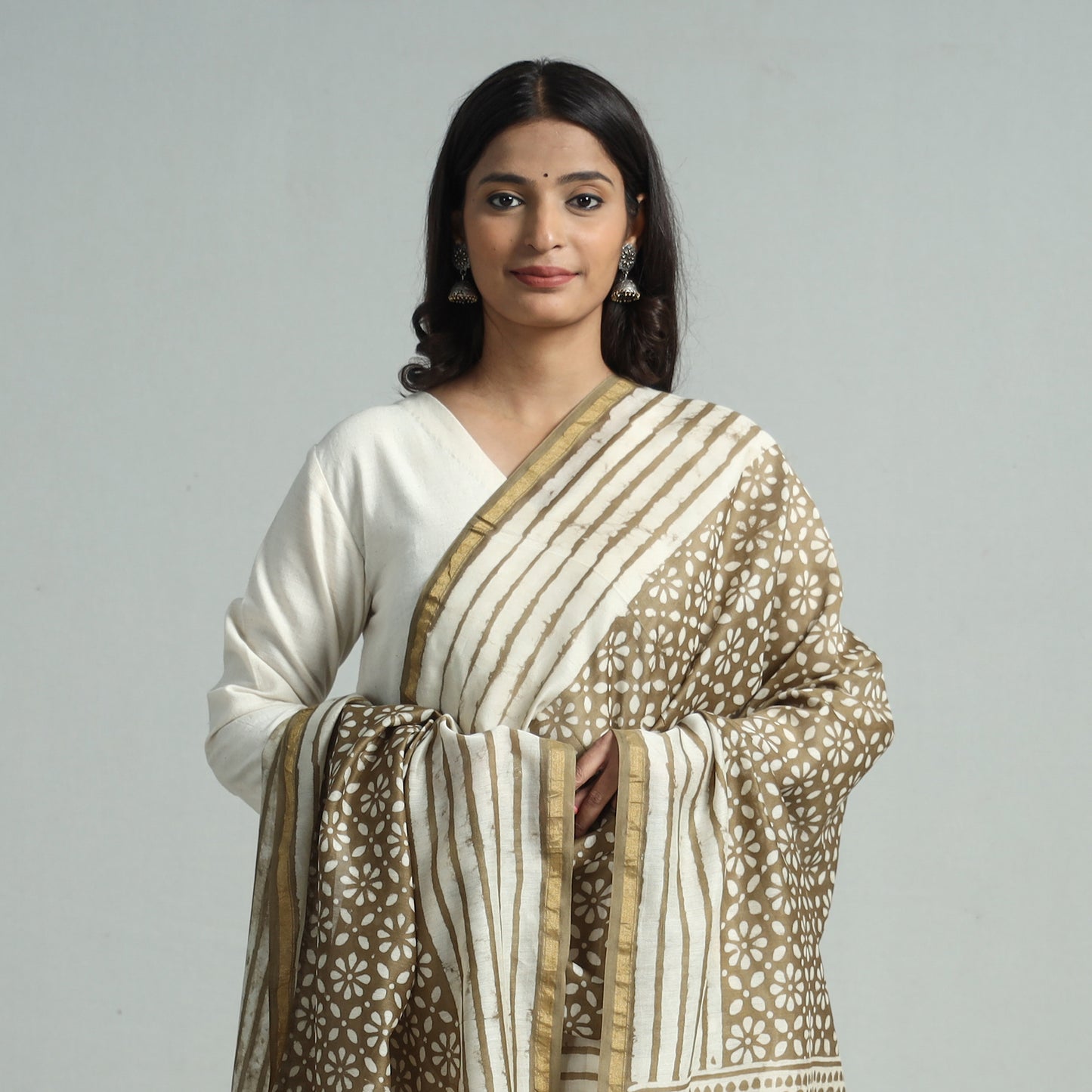 Chanderi Silk Dupatta 