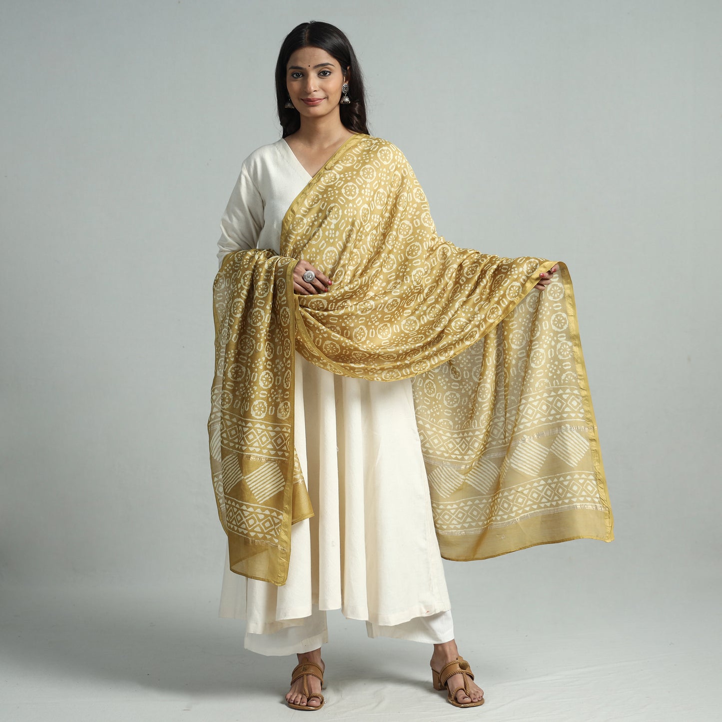 Chanderi Silk Dupatta 