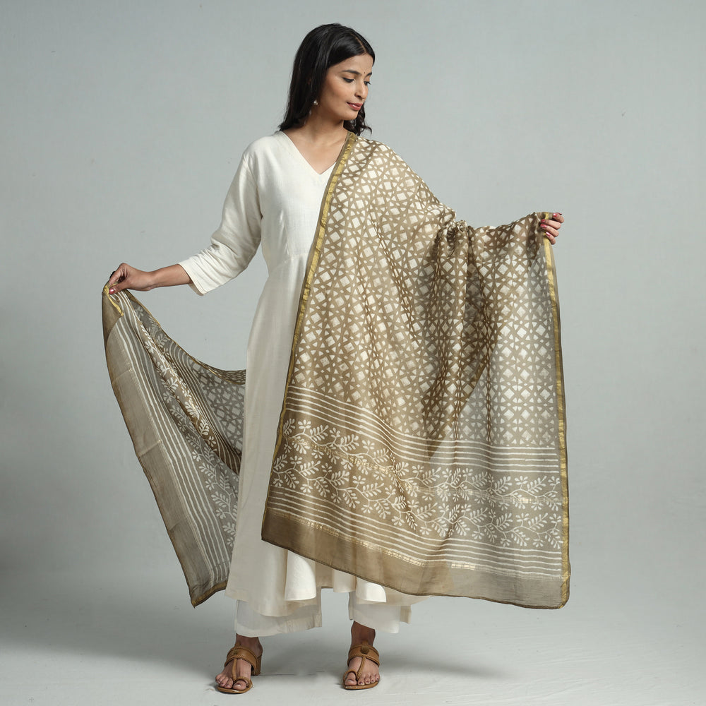 Chanderi Silk Dupatta 