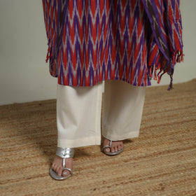 Pochampally Ikat Cotton Suit Set with Dupatta for women 17