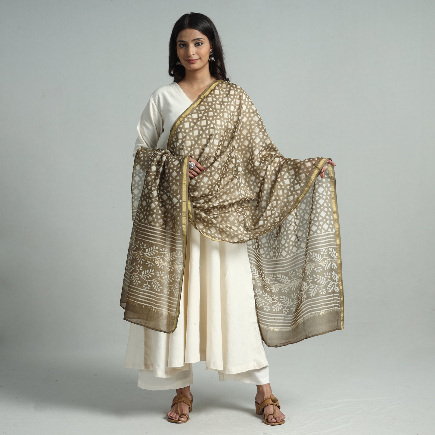 Chanderi Silk Dupatta 