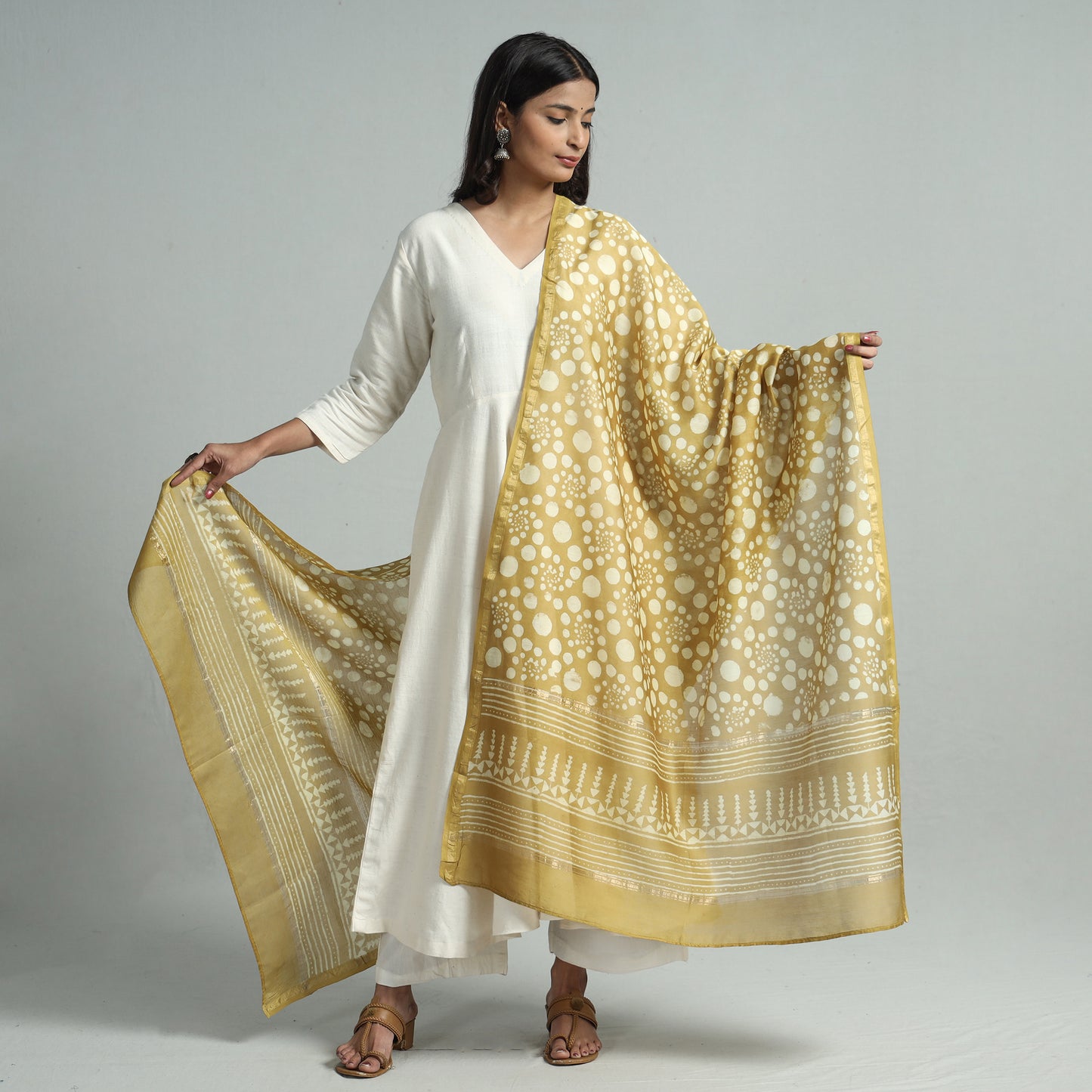 Chanderi Silk Dupatta 