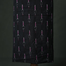 Pochampally Ikat Cotton Unstitched Dress Material: Kurta with Dupatta 04