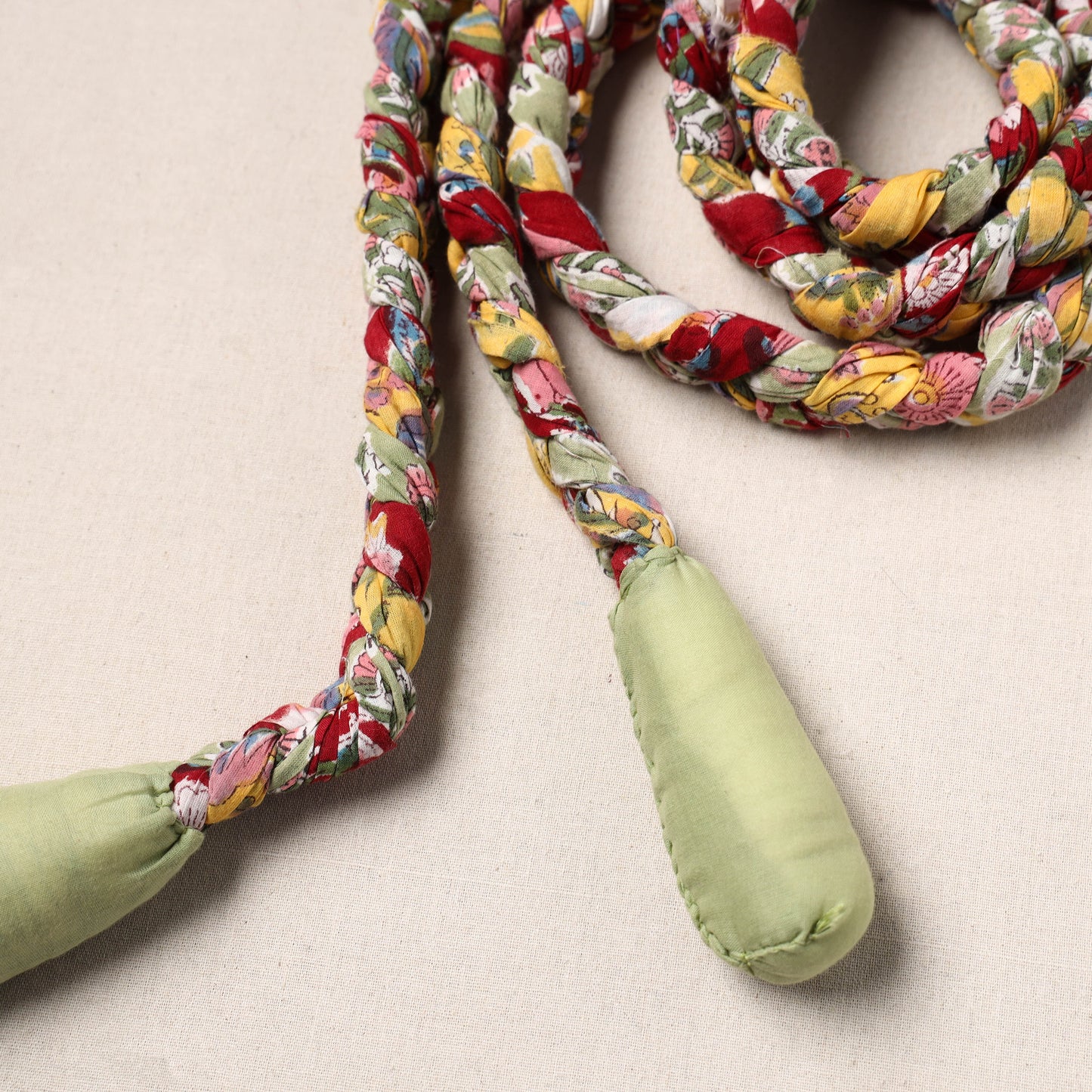 Handmade Upcycled Fabric Skipping Rope 15