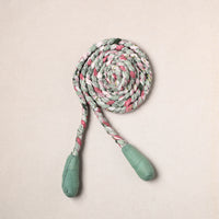 Handmade Upcycled Fabric Skipping Rope 18