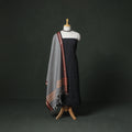 Pochampally Ikat Cotton Unstitched Dress Material: Kurta with Dupatta 08