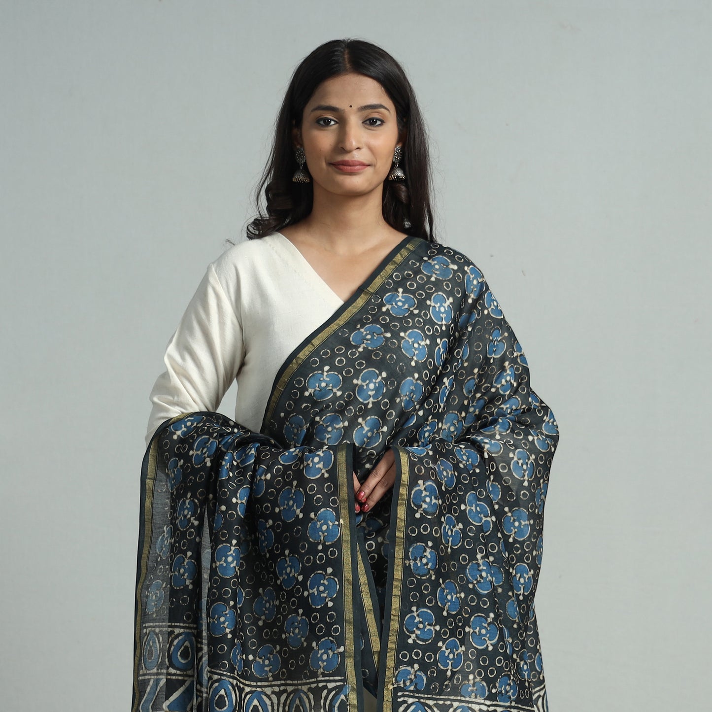 Chanderi Silk Dupatta 