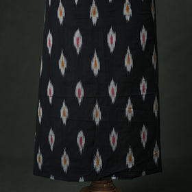 Pochampally Ikat Cotton Unstitched Dress Material: Kurta with Dupatta 09