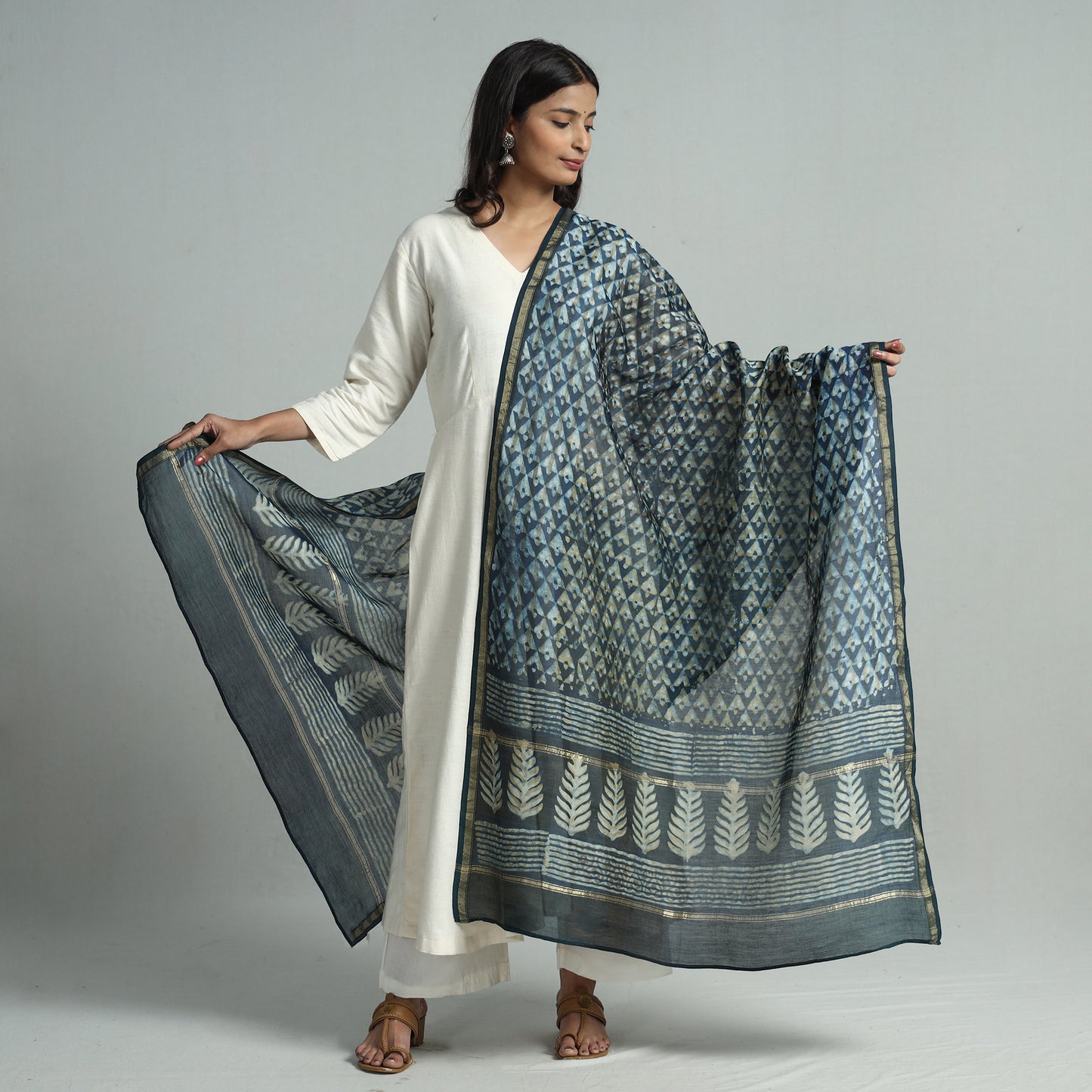 Chanderi Silk Dupatta 