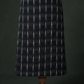 Pochampally Ikat Cotton Unstitched Dress Material: Kurta with Dupatta 12
