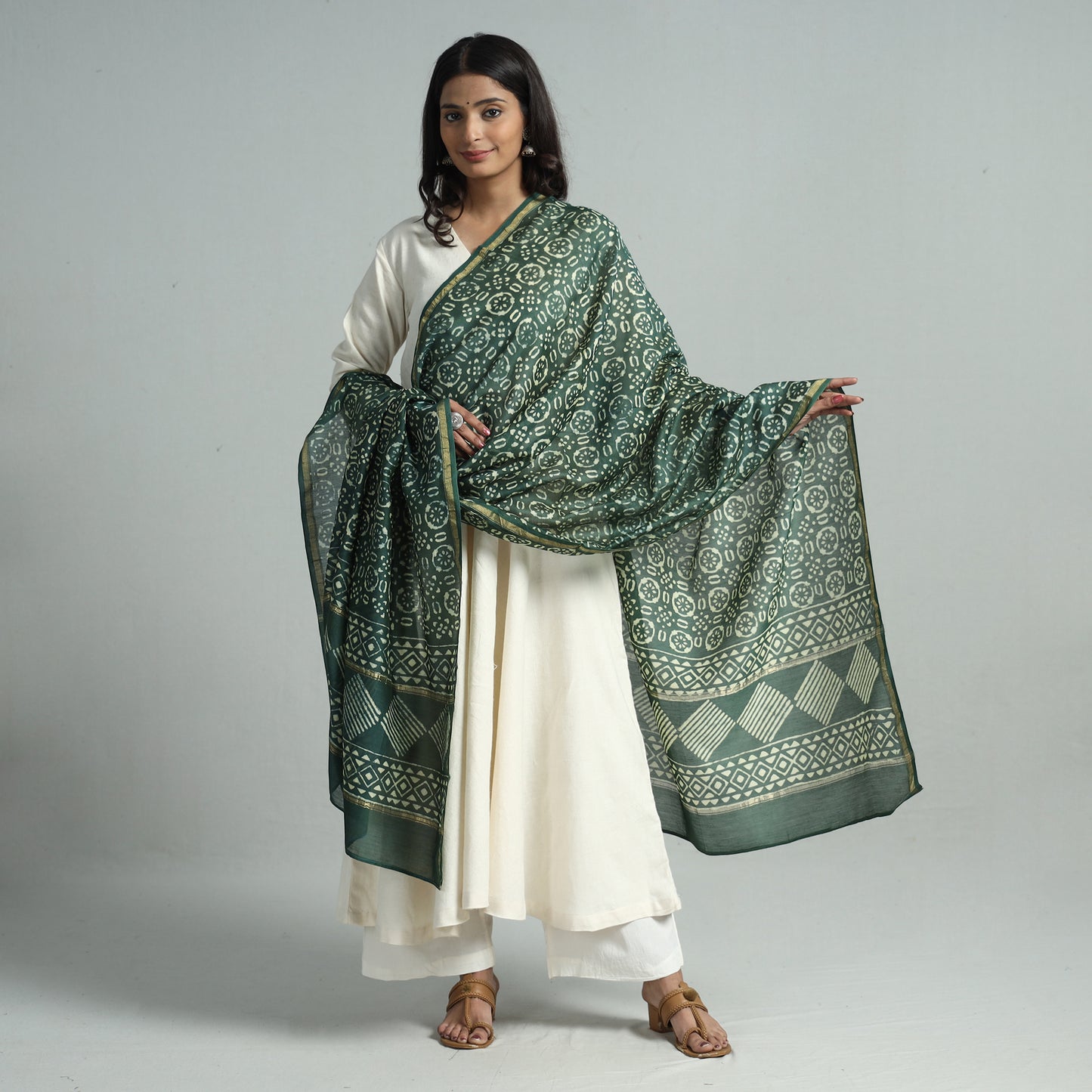 Chanderi Silk Dupatta 