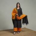 Pochampally Ikat Cotton Suit Set with Dupatta for women 14