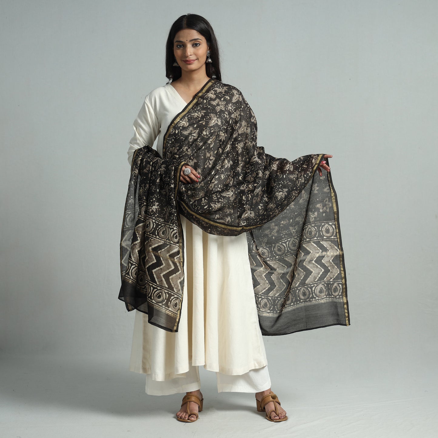 Chanderi Silk Dupatta 