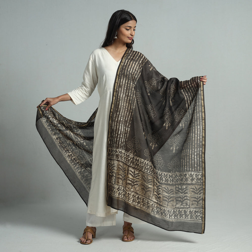 Chanderi Silk Dupatta 