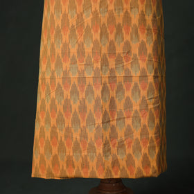 Pochampally Ikat Cotton Unstitched Dress Material: Kurta with Dupatta 16