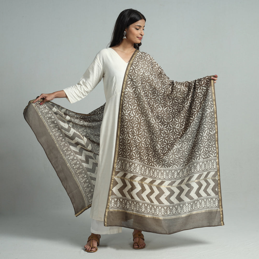 Chanderi Silk Dupatta 