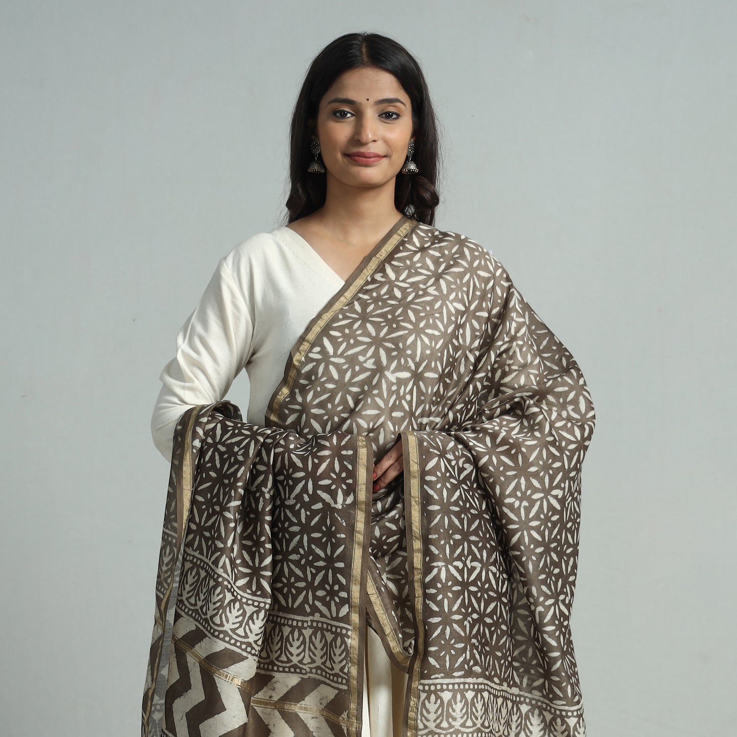 Chanderi Silk Dupatta 