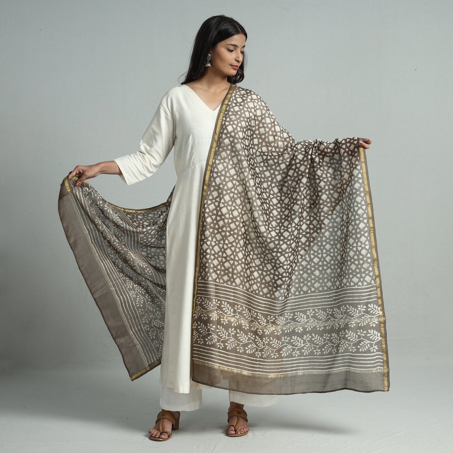 Chanderi Silk Dupatta 