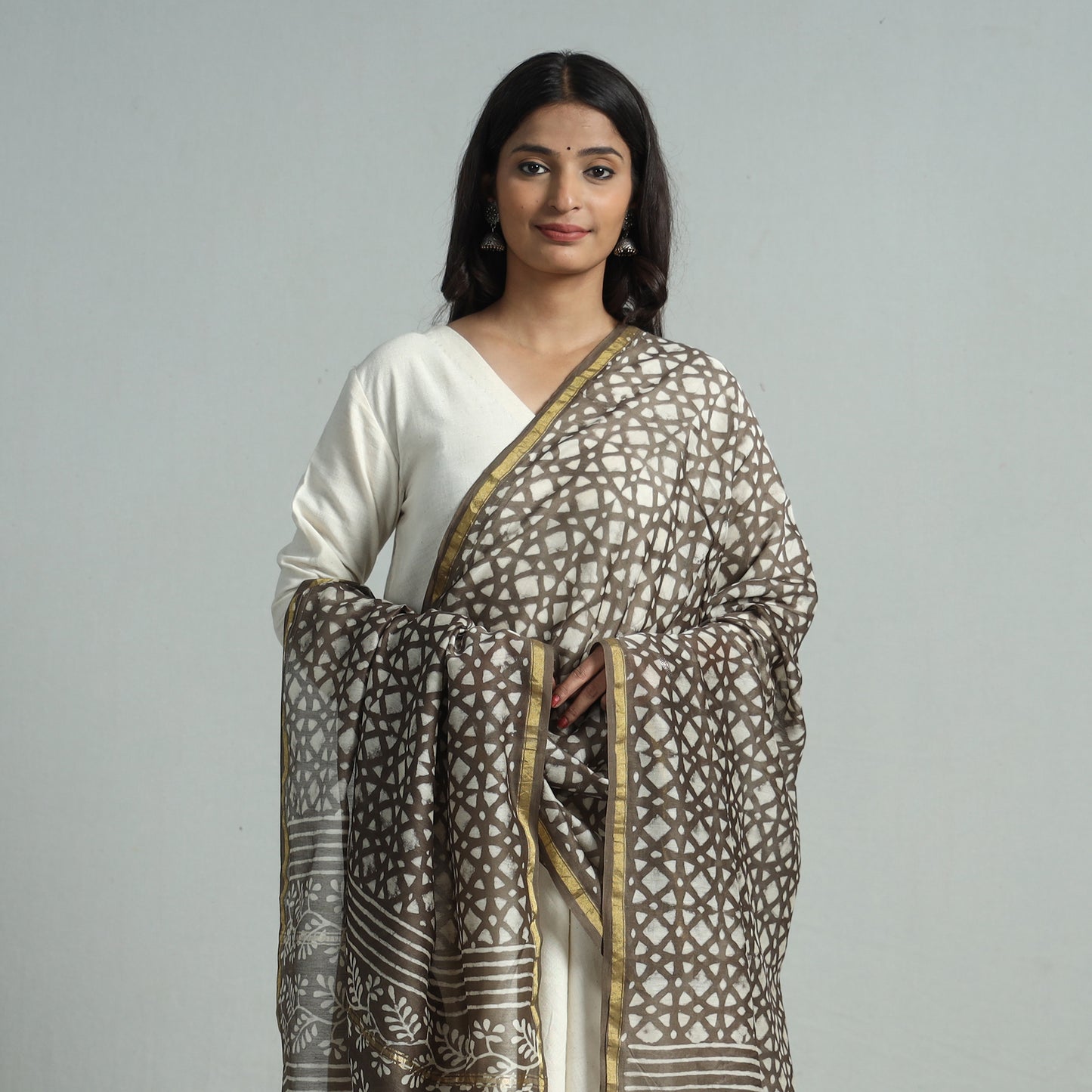 Chanderi Silk Dupatta 