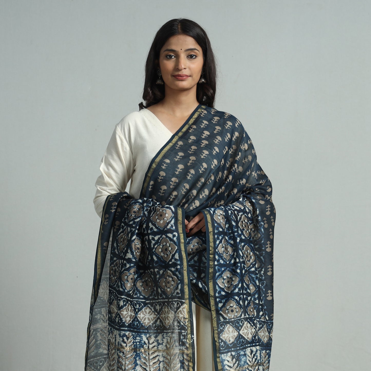 Chanderi Silk Dupatta 