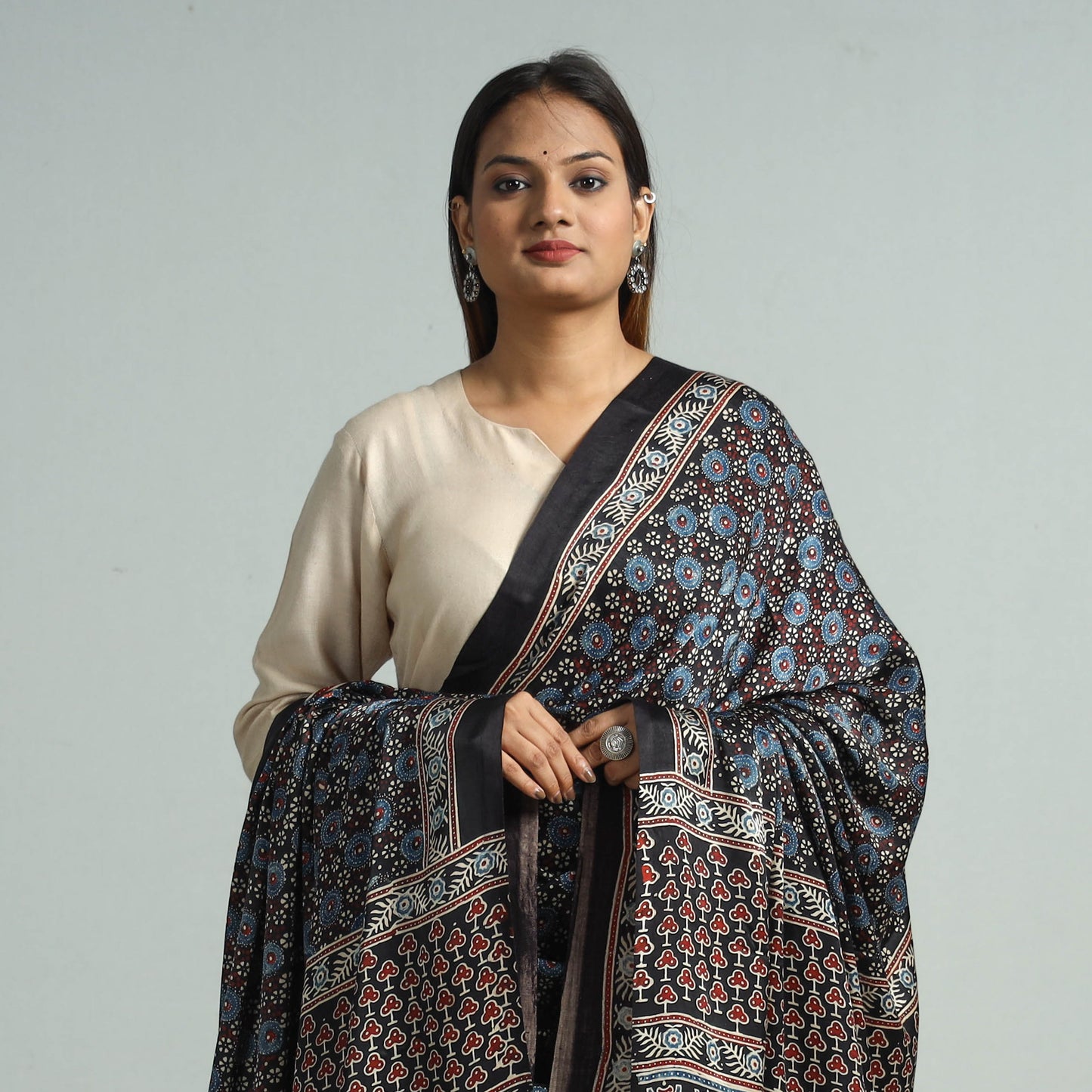 Ajrakh Dupatta