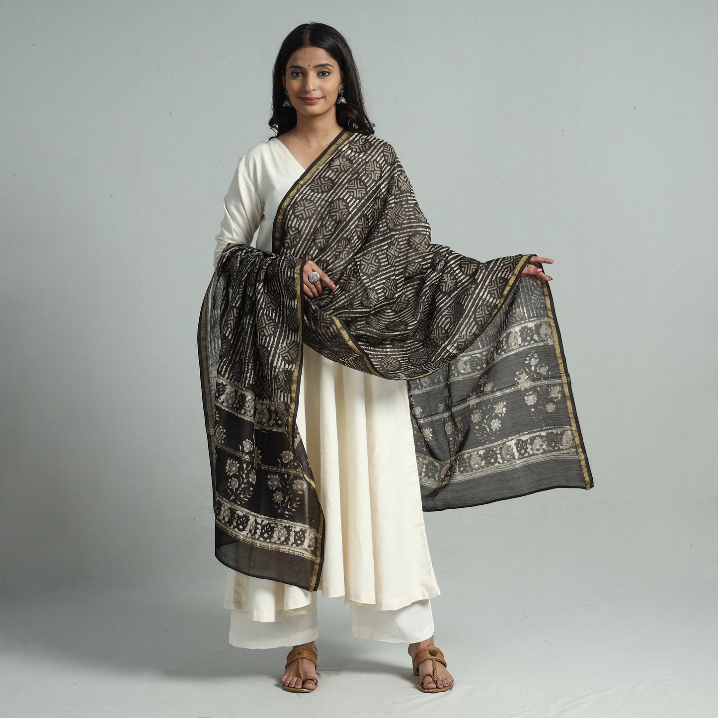 Chanderi Silk Dupatta 