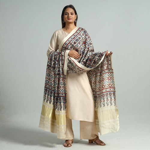 Ajrakh Dupatta