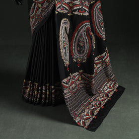 Bengal Kantha Hand Embroidered Pure Silk Saree 02