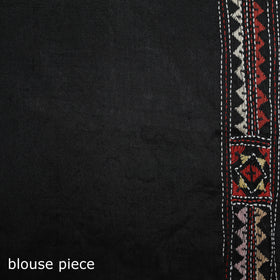 Bengal Kantha Hand Embroidered Pure Silk Saree 02