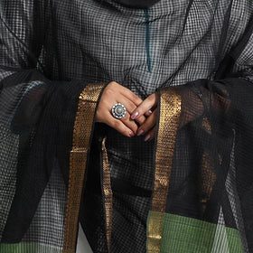 Authentic Handloom Cotton Mangalagiri Dupatta Online l iTokri.com