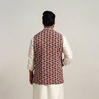 Bagh Print Nehru Jacket for Men 15