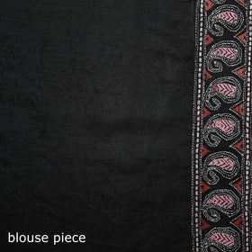 Bengal Kantha Heavy Hand Embroidered Pure Silk Saree 09