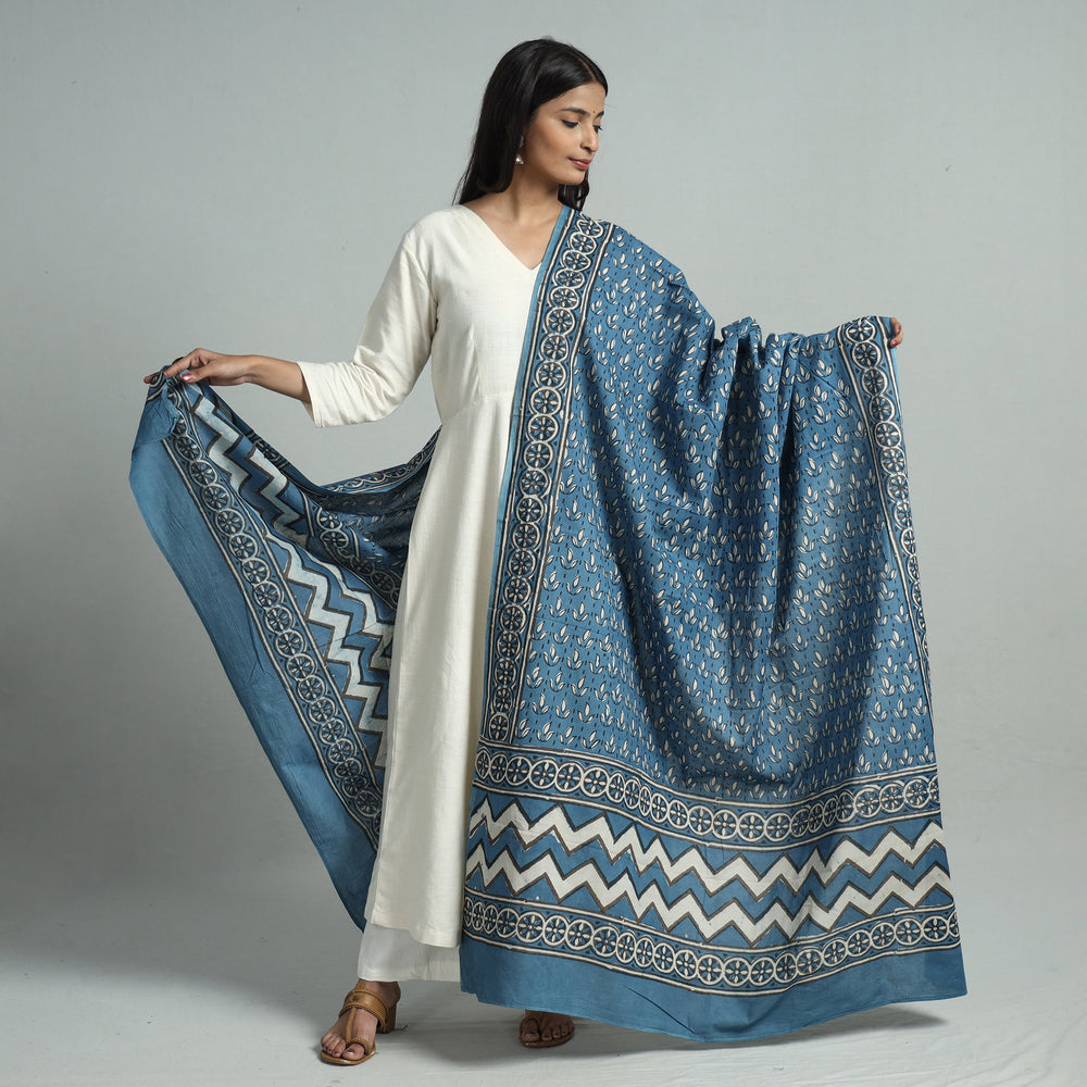 Block Printed Dupatta